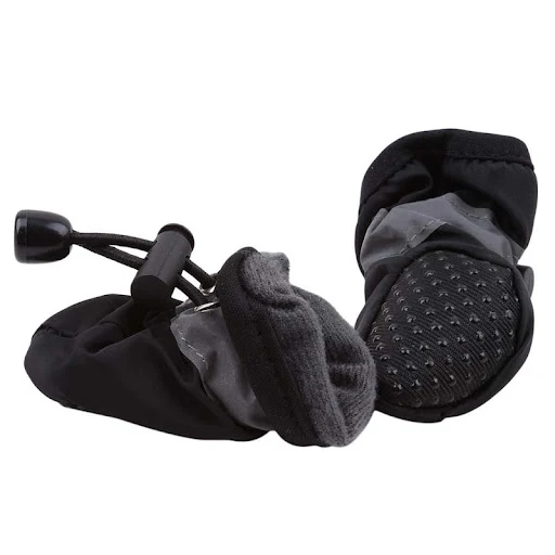 4pcs Antiskid Puppy Shoes Waterproof Winter Pet Dog Anti-slip Rain Snow Boots Footwear Thick Warm For Prewalkers Socks B