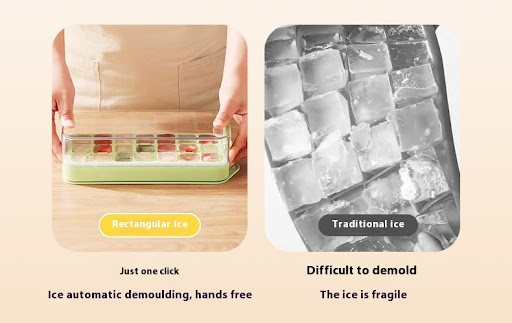 Title 7, Household pressing food grade plastic ice tray ...