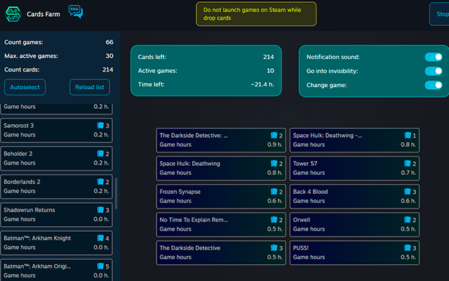 Steamlvlup Card Factory Preview image 0