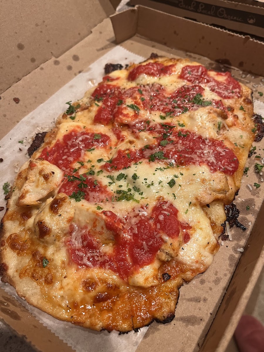 Chicken Parm Pizza is Amazing!