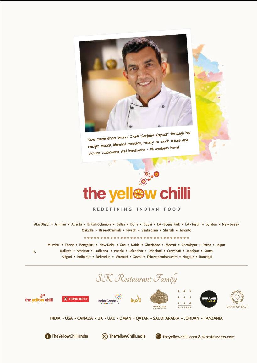 The Yellow Chilli Food Menu 6