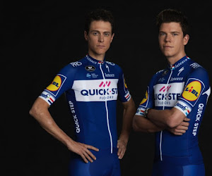 Ook renners van Quick-Step Floors fan van nieuwe 'vintage'-truitje: "Al draag ik mijn kampioenentrui ook wel graag"