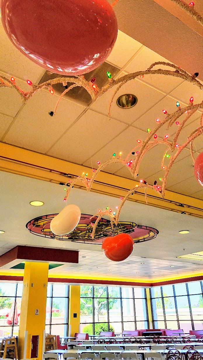 Jelly Belly Factory, Cafe area in Fairfield, California