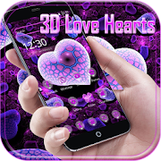 Love Heart Beat 3D theme  Icon