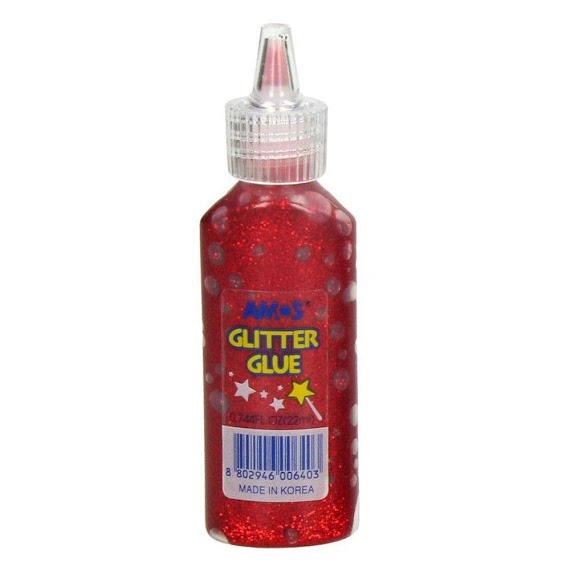 Lọ Nhũ Màu Nhập Khẩu Hàn Quốc Amos Glitter Glue Gcl22D24