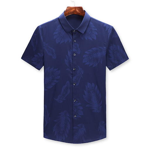 Title 5, Mens business short sleeve shirt