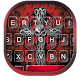 Neon Red Cross Keyboard Theme Download on Windows