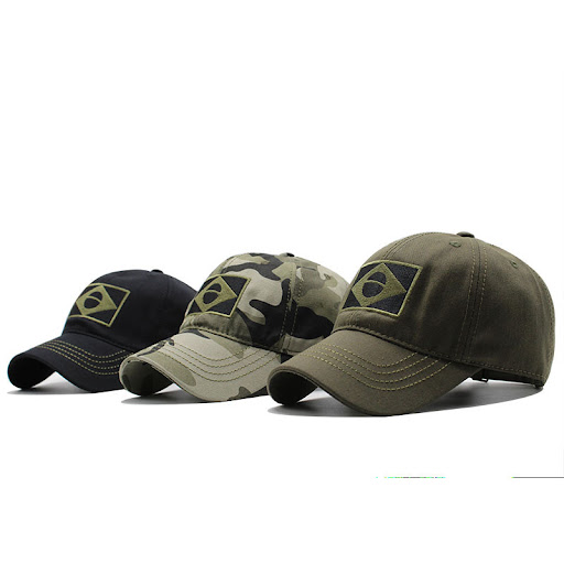 Title 1, Brazil flag baseball cap. Show your national pr...