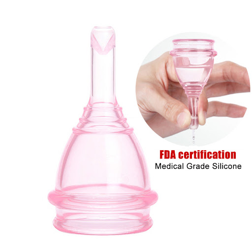 Title 1, Silicone Menstrual Cup Comfortable Reusable Per...