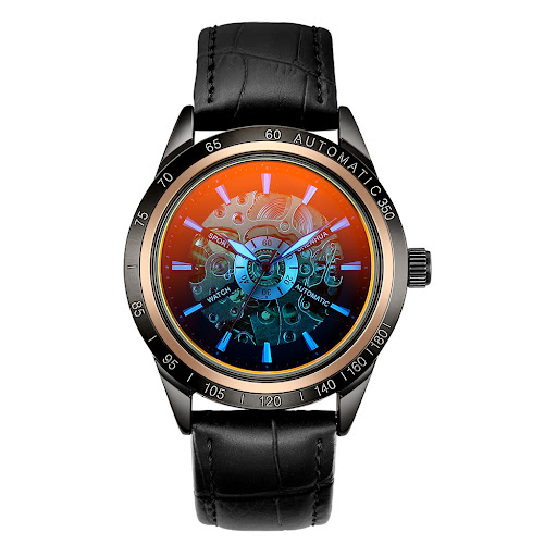 Title 6, Retro Style Leather Strap Trend Hollow Mens Me...