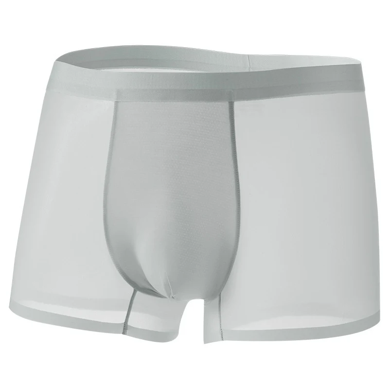 Men's Seamless Anti Hook Silk Ice Silk Underwear
