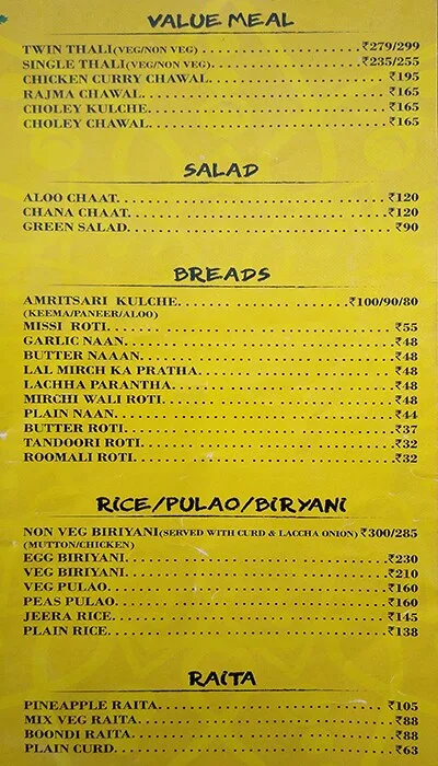 Foodfellas menu 