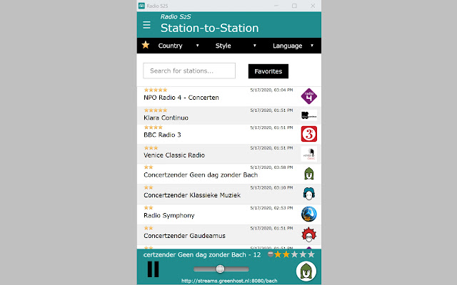 Radio Station-to-Station Ext chrome extension