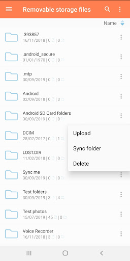 Screenshot Files.fm cloud storage (old)
