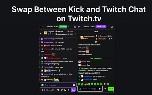 Kick Chat for Twitch