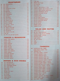 Chicken Centre menu 2