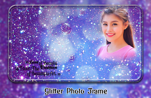 Glitter Photo Frames