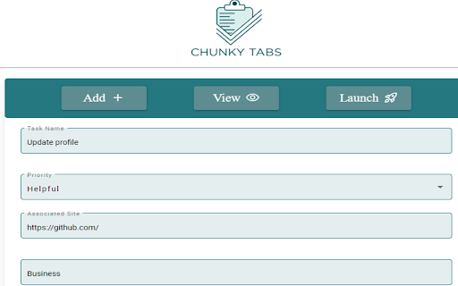 Chunky Tabs