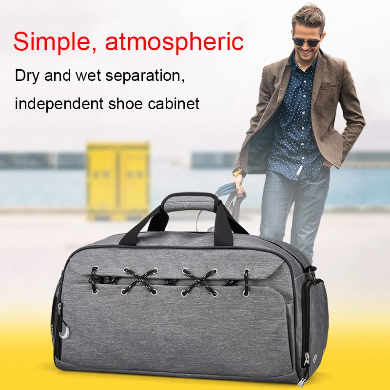 Title 4, Sport Gym Bag Reisetasche mit Schuhfach und Tro...