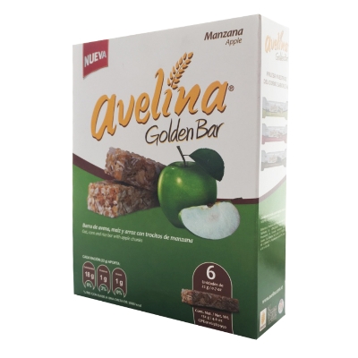 Cereal Avelina Golden Bar Manzana 132Gr undefined