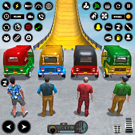 Screenshot Tuktuk City Taxi Driving Game