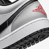 air jordan 1 low light solar flare heather / white / black / jim red