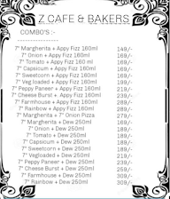 Z Cafe & Bakers menu 4