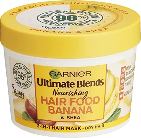 Garnier Hair Food Banana Mask Employee Picks Gabby's Favourites