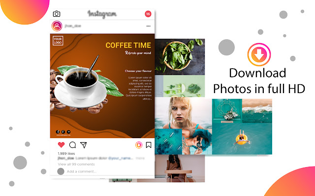 Downloader for Instagram