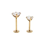 8mm5mm Gold