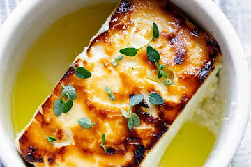 Baked Feta with Honey and Thyme