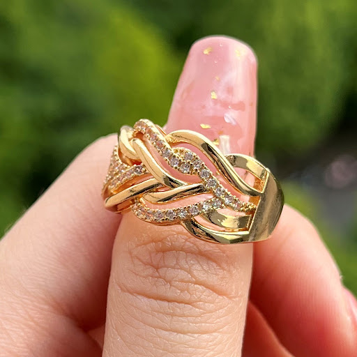 Title 4, Multi Layer Cord For Braiding Ring Creative Hol...