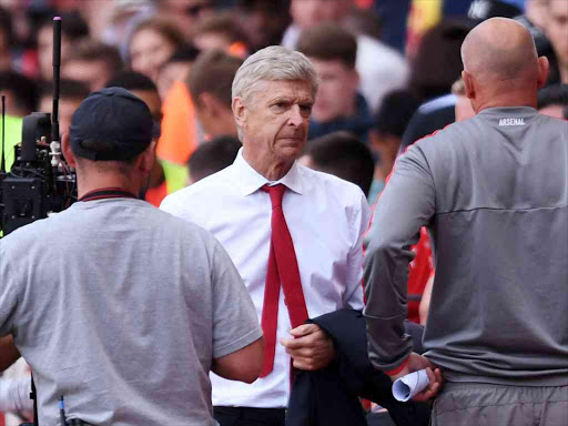Arsenal manager Arsene Wenger looks dejected after the match between Arsenal v Liverpool at Emirates Stadium - 14/8/16 Reuters / Tony O'Brien Livepic