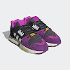 ninja zx torsion gray five / footwear white / glory purple