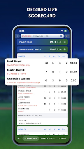 Screenshot Cricket Fast Live Line