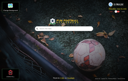 Fun Football Background Extension Preview image 0