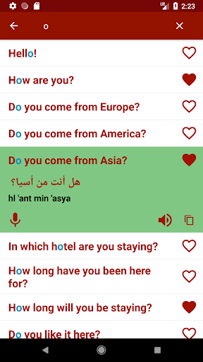 Screenshot Learn Arabic Offline For Go