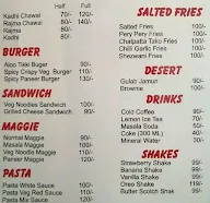 Delicious Bite menu 1