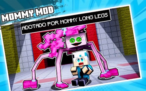 Baixe Mod Mommy Long Legs For MCPE no PC