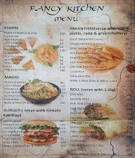 Kitchen Corner menu 1