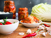 Kimchi is a staple of Korean cuisine.