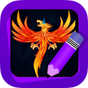 Learn How to Draw Phoenix  Icon