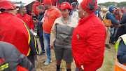 EFF supporters sang and danced as they marched through Stellenbosch to hand over a memorandum of demands to businessman Johann Rupert.