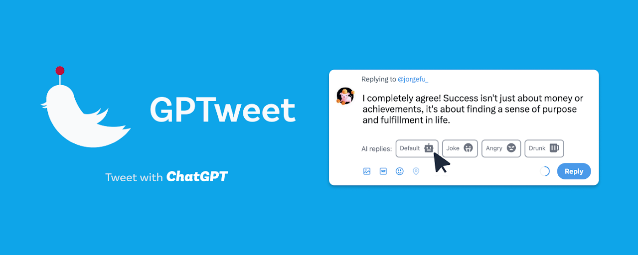 GPTweet: Twitter replies with ChatGPT Preview image 1