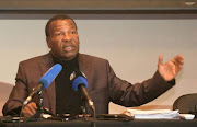 Royal AM CEO Sinky Mnisi at a press conference at the Premier Hotel OR Tambo on August 3.