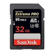 Thẻ Nhớ Máy Ảnh Sdhc Sandisk Extreme Pro 633X 32Gb Class 10 Uhs - I U3 95Mb/S (Đen)