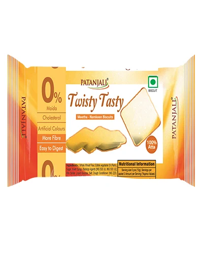 Patanjali Twisty Tasty Biscuits - 40 gm