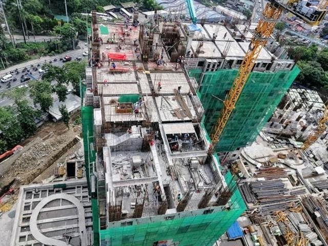 The Arton by Rockwell North Tower in Katipunan Quezon City July 2021 Construction updates