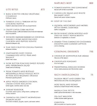 Emperor's Lounge - Taj Palace menu 5