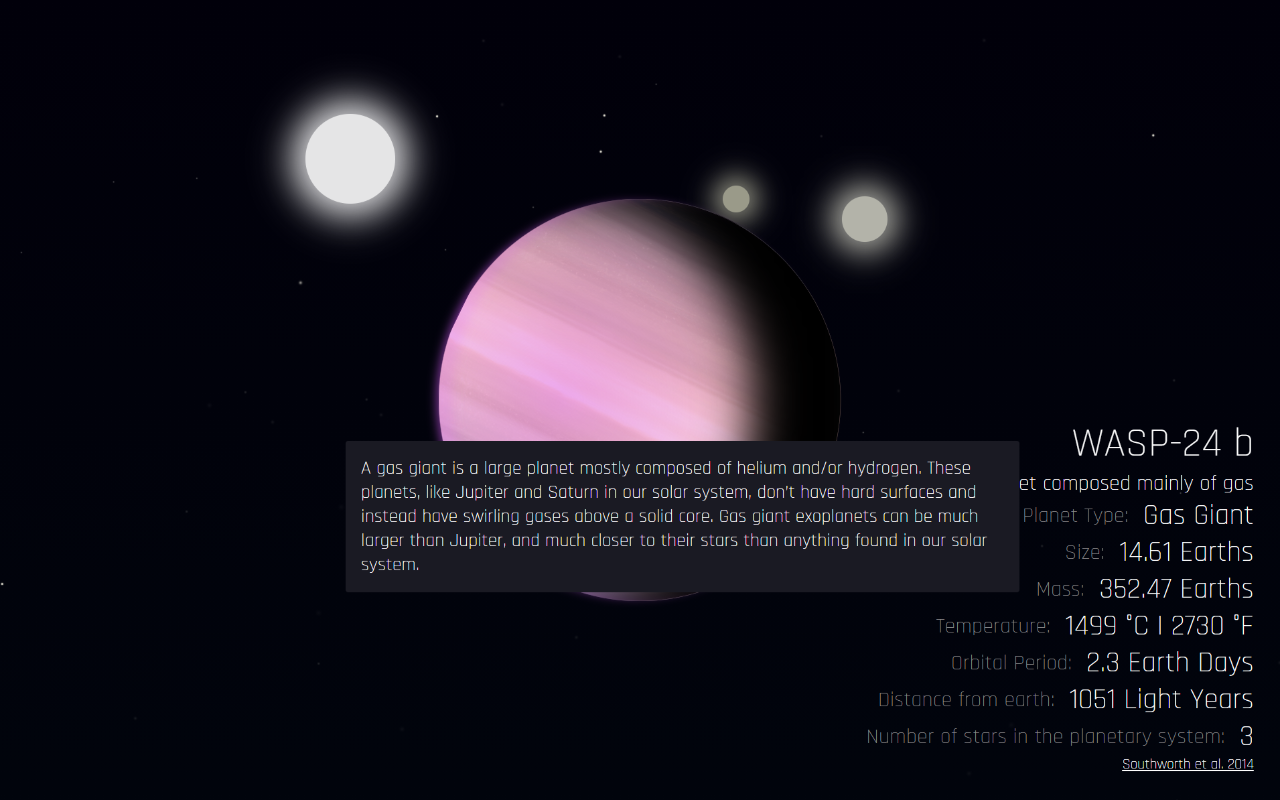 Exoplanet New Tab Preview image 6